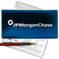 Black/Blue 3D Lenticular Checkbook Cover (Stock)